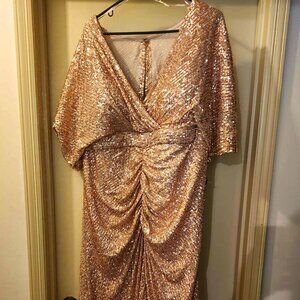 Pink Glitery Formal Wear